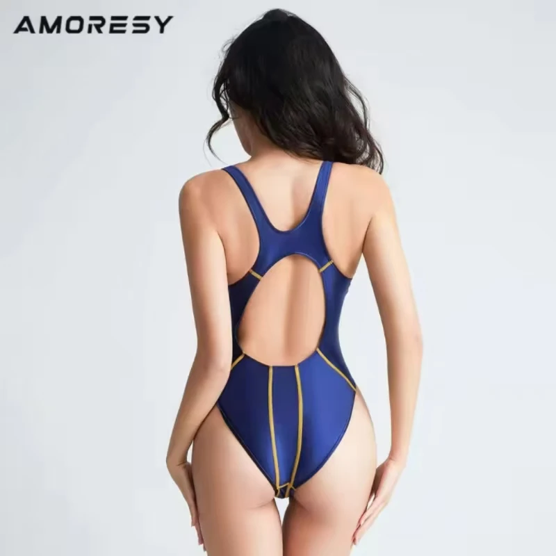 KNOW DREAM Sexy One-piece Competitive Swimsuit Custom Fit Fashionable Sleeveless Comfortable High-class Sleeveless Swimsuit