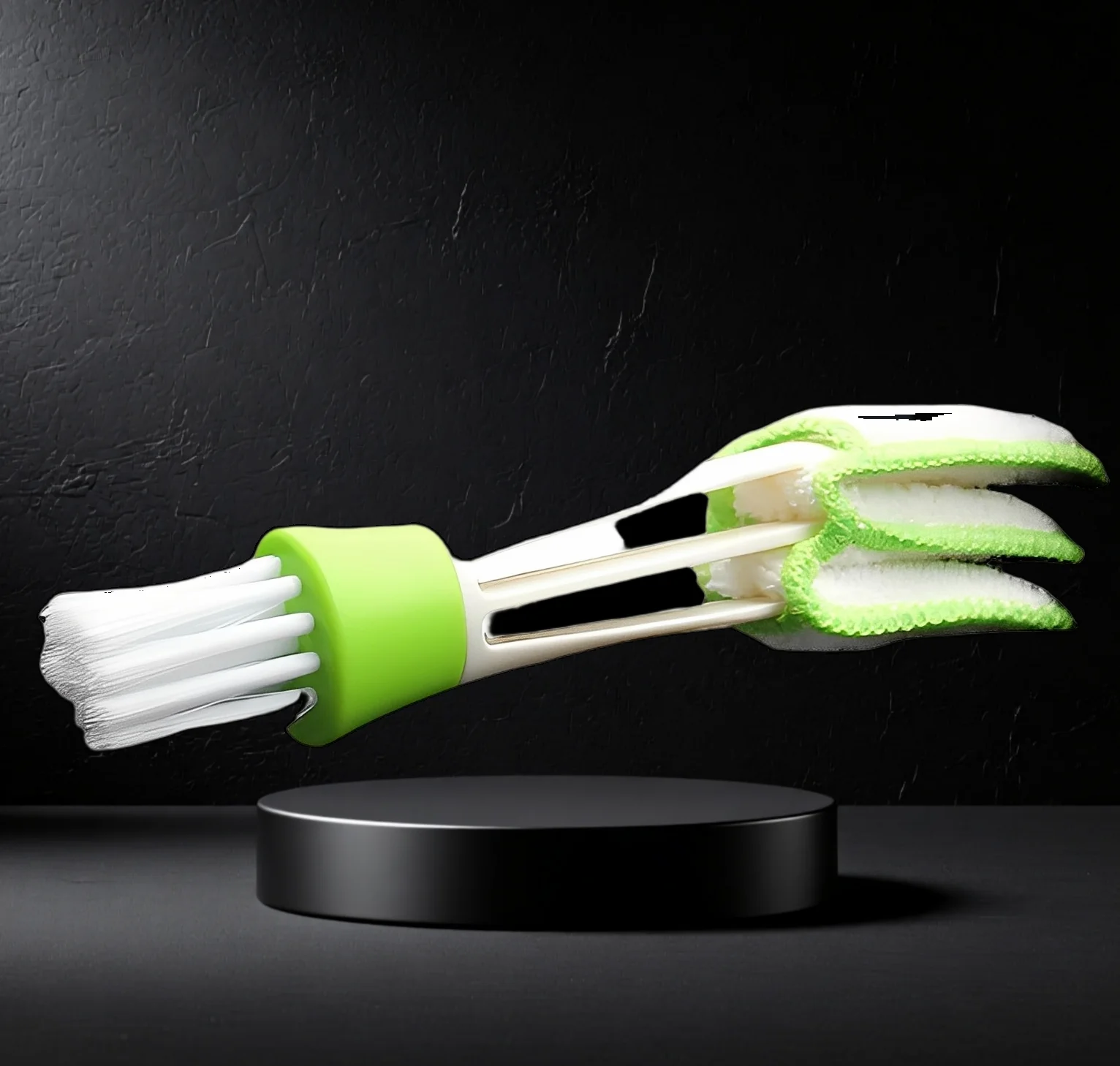 Dual Head Auto Klimaanlage Air Vent Pinsel Staub Entfernung Dash Jalousien Reinigung Pinsel Tastatur Multi-Use-Bürste Engel pinsel