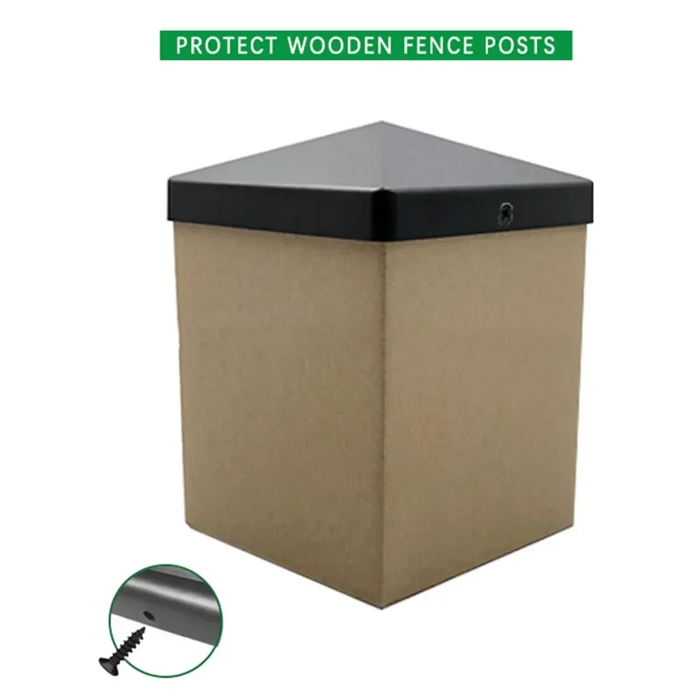

4x4 Post Caps,fence Post Caps Home Improvement Extends The Life of Your Posts Fade Resistance Material
