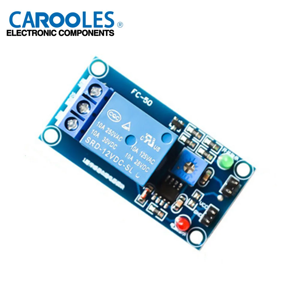 DC 5V 12V Soil Moisture Sensor Relay Control Module Automatic Watering of The Humidity Starting Switch