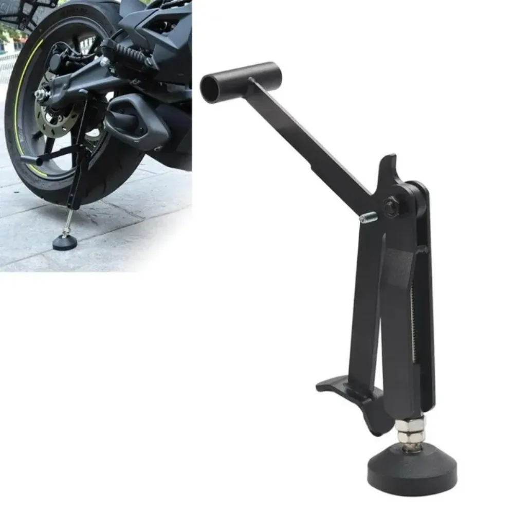 For Most Motorcycles Motorcycle Labor Saving Wheel Stand Kickstand Universal Wheel Lifter Side Support Stand Swingarm Lift Frame view 5