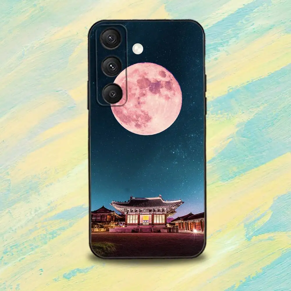 SEOUL T-Travel Südkorea Handyhülle für Samsung S25, S24, S10, S22, S21, S20, S23, Ultra, Plus, Lite, FE, weiche Silikon-Schutzhülle