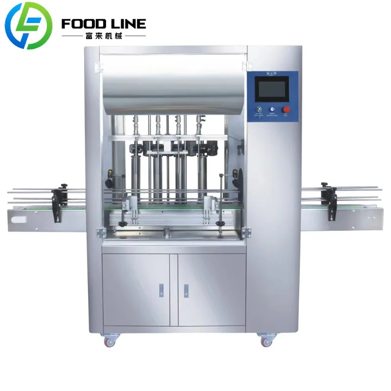 Customized  Automatic Paste Filling Line Tomato Peanut Sauce Honey Quantitative Filling Machine