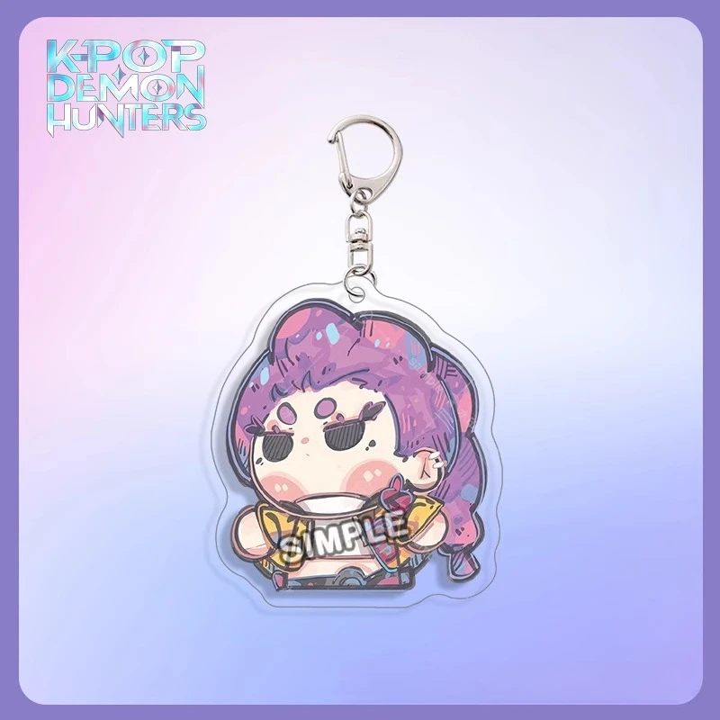 

Anime Movie KPop Demon Hunters Superstar Boys Jasa Props Key Chain Tigers Cute Accesory Pendant Halloween Party Cospaly