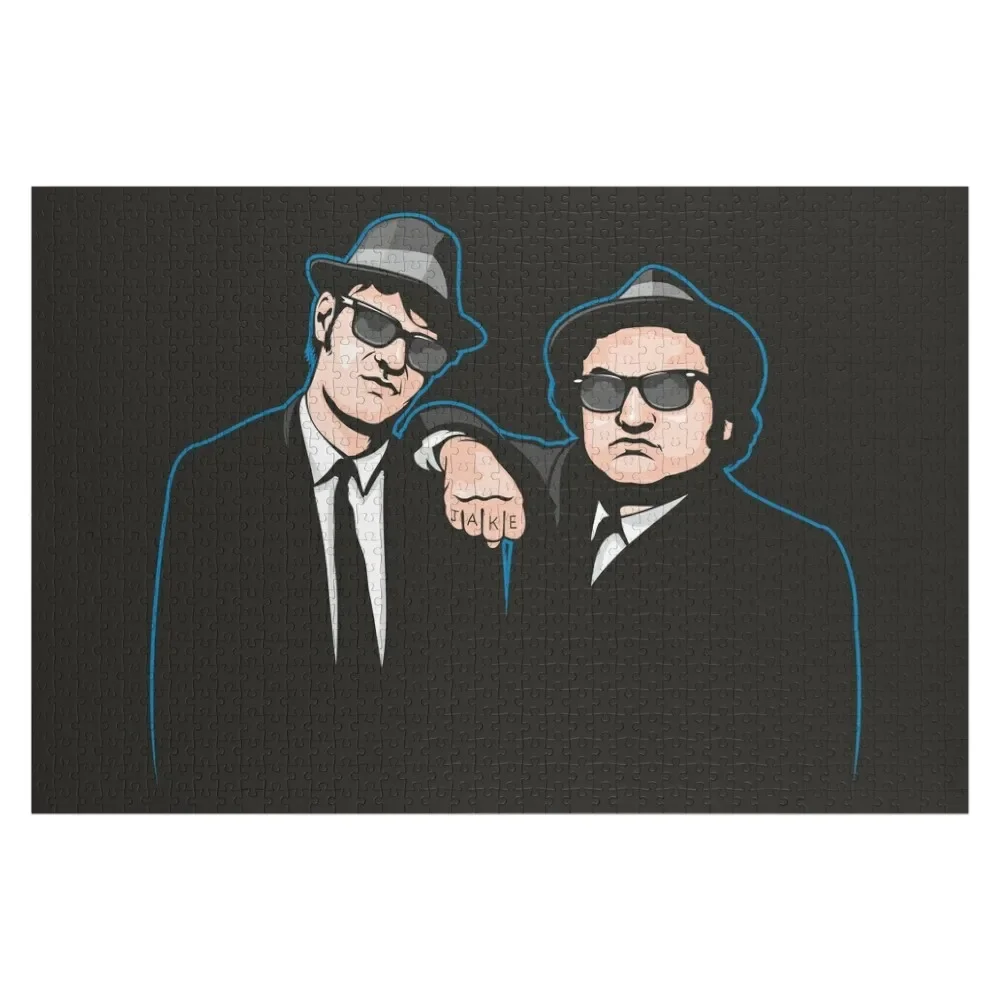 

The Blues Brothers Jigsaw Puzzle Photo Custom Personalized Photo Gift Name Wooden Toy Puzzle
