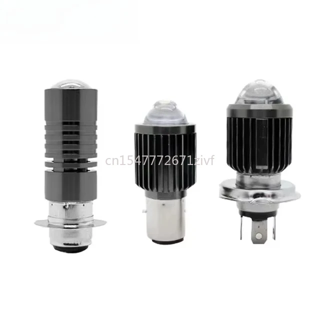 

Universal H4 Modified LED Headlight Motorcycle BA20D P15D White Yellow 30W Power 1000mm Lumens Compatible with Elantra Mondeo