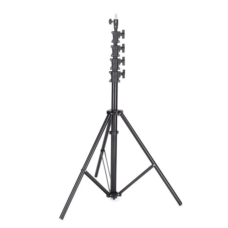 Selens Multifunction Adjustable 4.5m Air Cushioned Light Stand Photo Studio Kits Aluminum Foldable Photography Accessories 삼각대