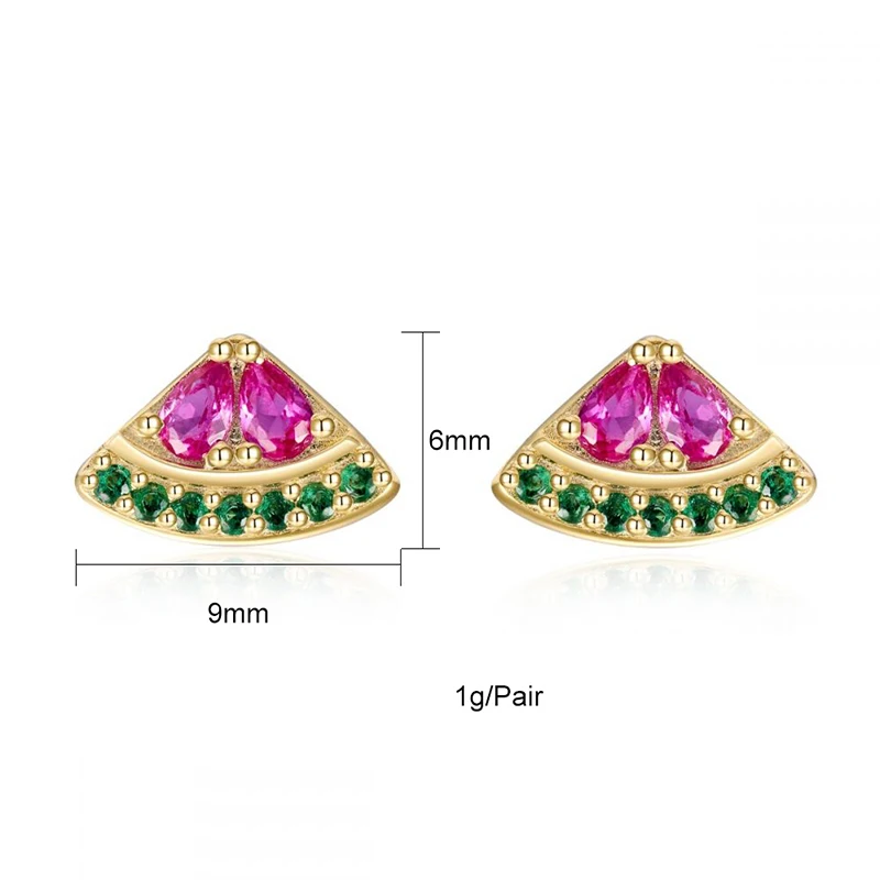 KEYOUNUO Summer Zircon Stud Hoop Earrings For Women Gold Filled Silver Color Fake Piercing CZ EarCuffs Party Jewelry Wholesale