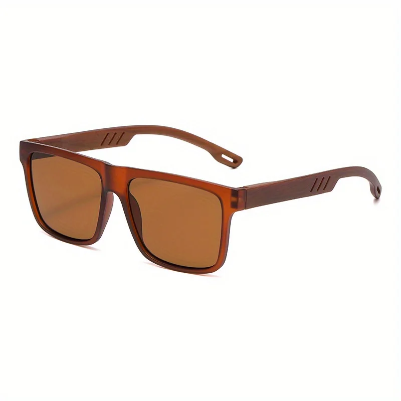 1pc Retro Walnuss Ultra-Licht Platz Polarisierte Exquisite Mode Sonnenbrille Für Männer Frauen Im Freien Fahren Strand Reise brillen
