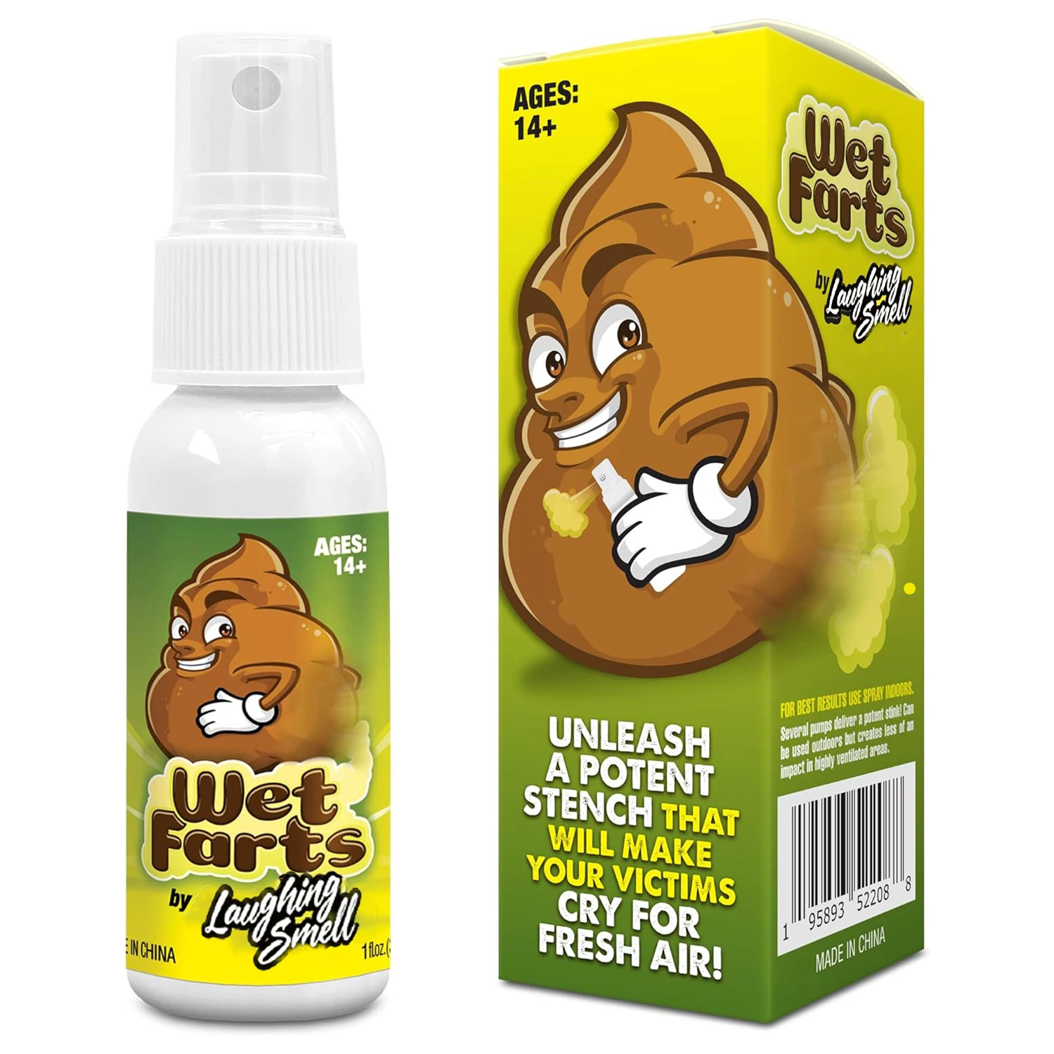 Potent Stink Spray Extra Strong Stink Hilarious Gag Pranks for Adults Kids Prank Stuff Non Toxic Smells Like Really Bad Gas