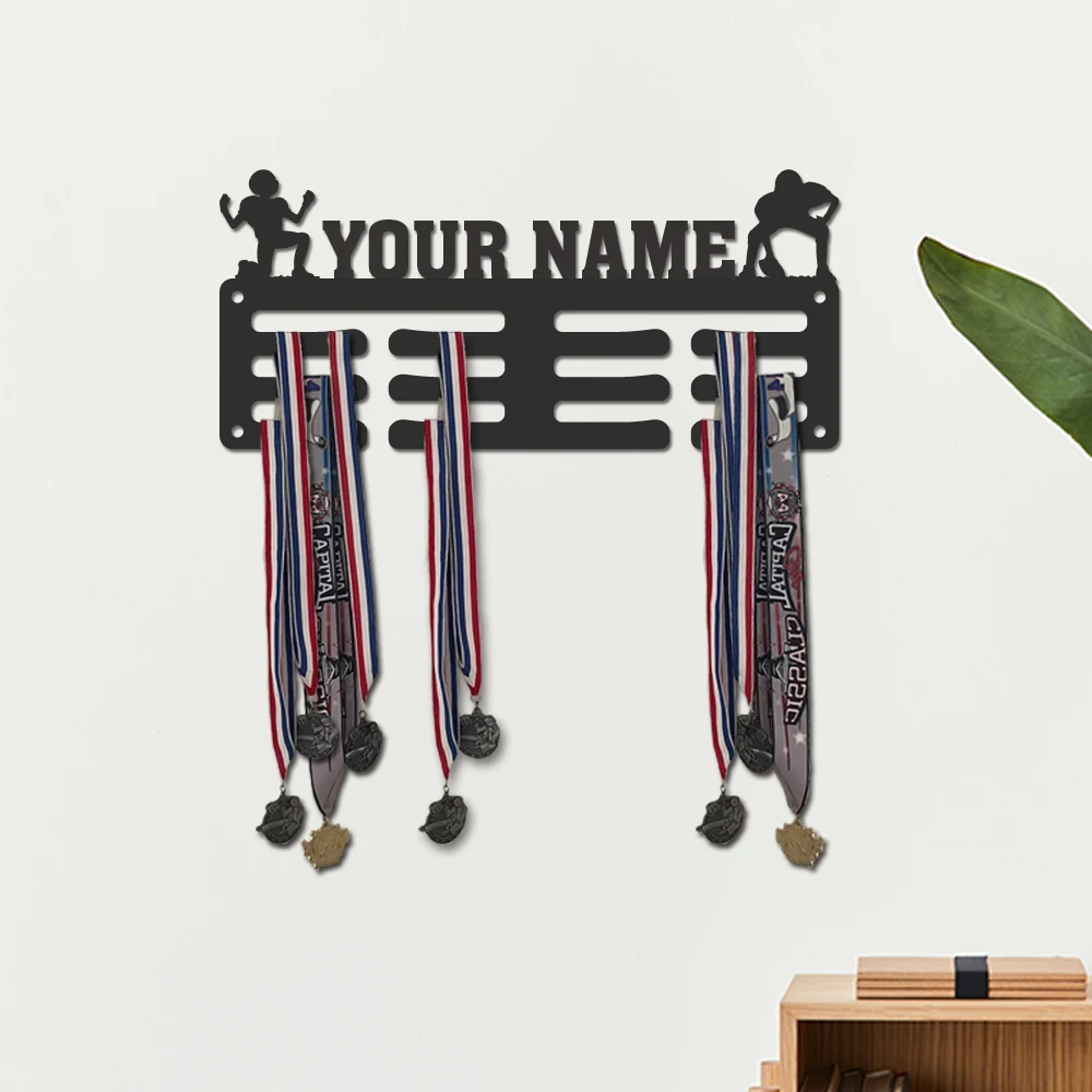 

1pc new sporter Customized Name Tin Wall Signs Metal Wall Plaque For Living Room Kids Room