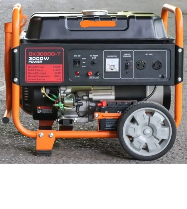 5kva portable single phase recoil starter  gasoline generator price