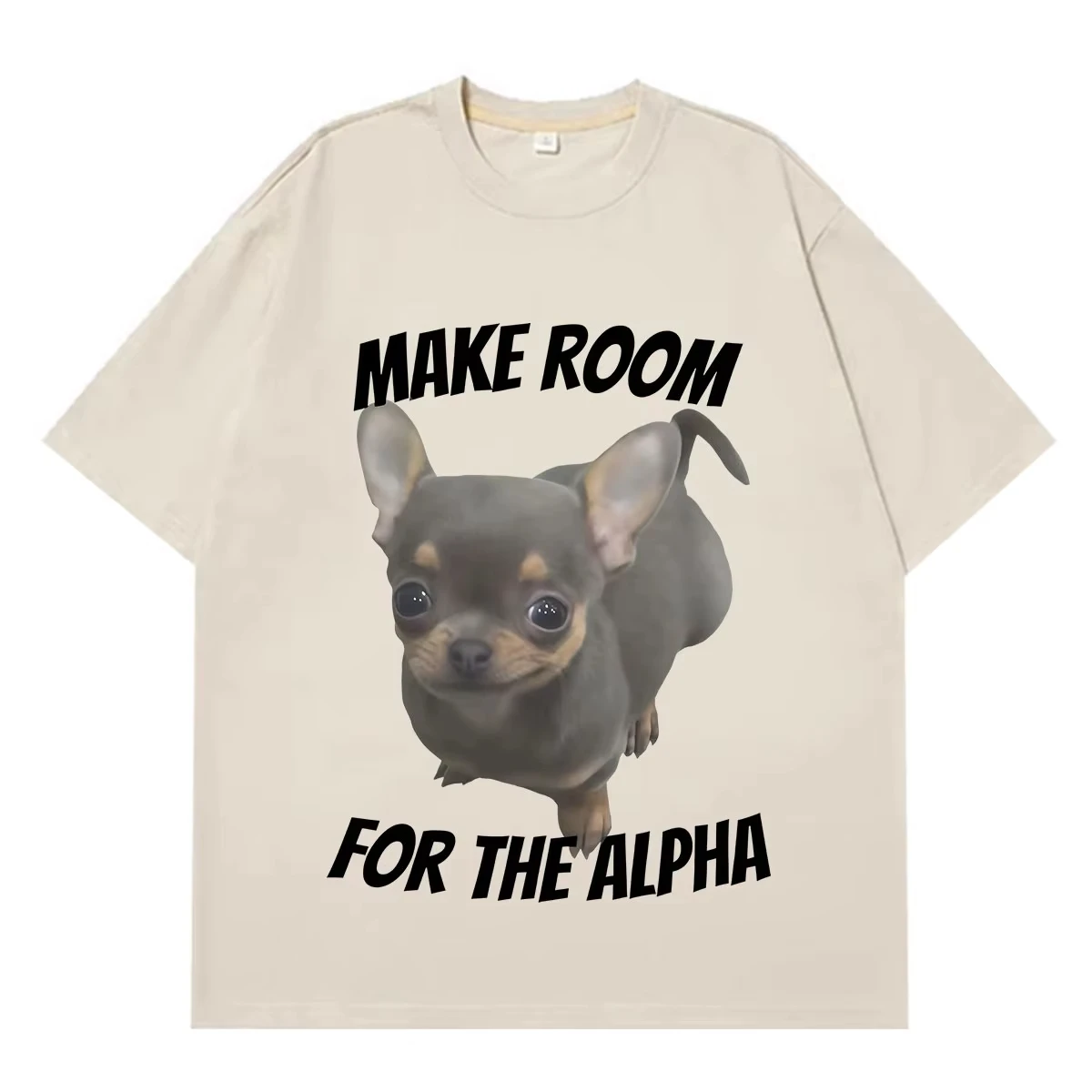 Make Room for The Alpha FunT-shirt Women Fashion Harajuku Tshirt Summer Short-sleeved Loose Casual  T-shirts