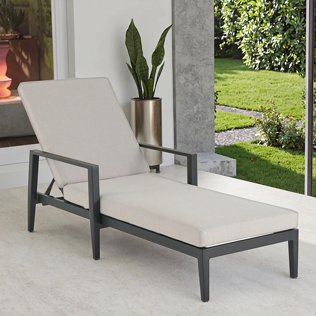 

Best Price Modern Design Chaise Lounge Sofa Garden Furniture Outdoor Lounge Chair for Garden Courtyard