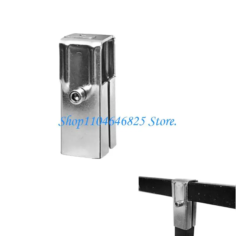 Square Tubing Adapter Stainless Steel Square Tube Pipe Fitting Easy to Install