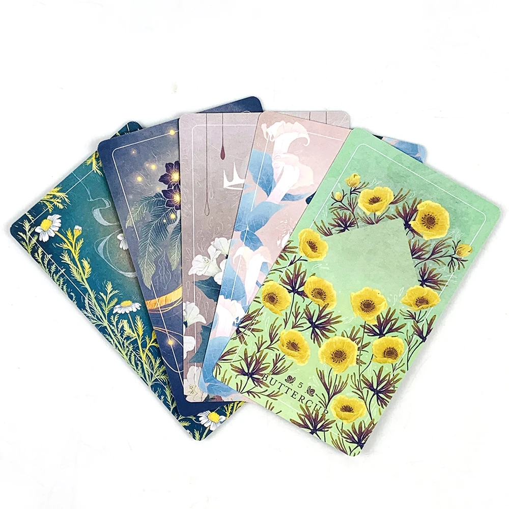 The Seed Sickle Oracle Deck Leisure Entertainment Game Cards Family Gathering Divination Deck Board Game Playing Card Game