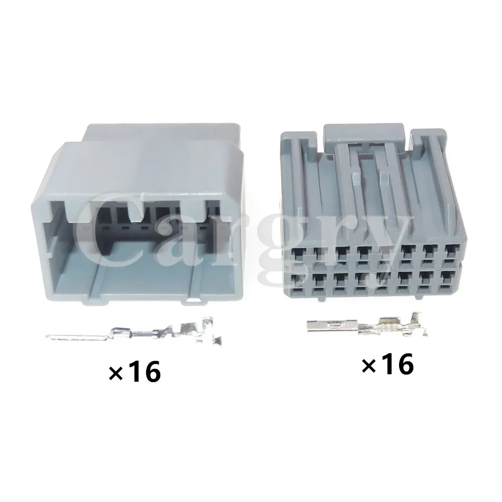 1 Set 16P 917981-2 917981-6 30050-16Y AC Assembly Auto Power Amplifier Wire Plug For Porsche Car Multimedia Control Panel Socket