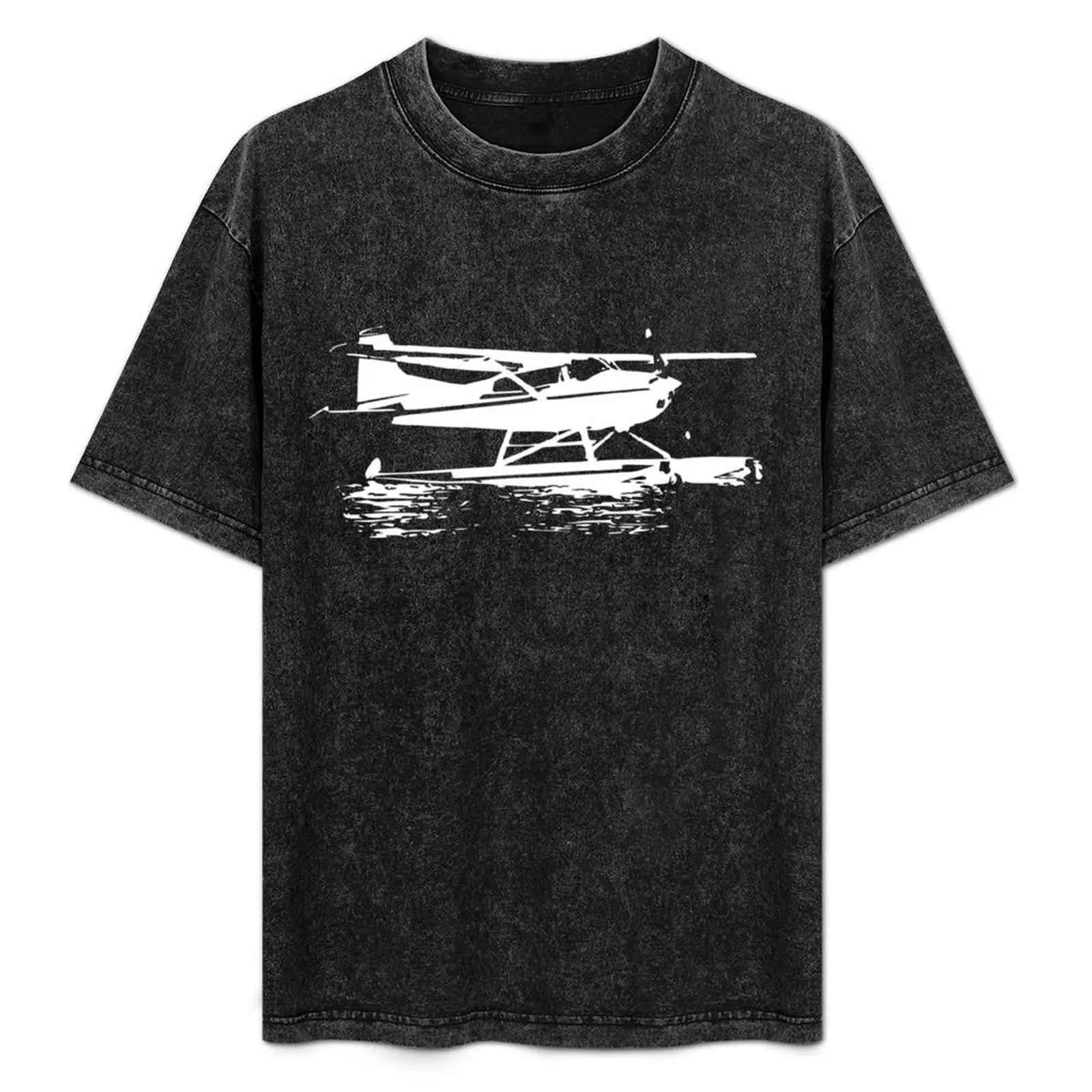 

Cessna 180/185 Floatplane T-Shirt Work Utility Casual Tee Shirt
