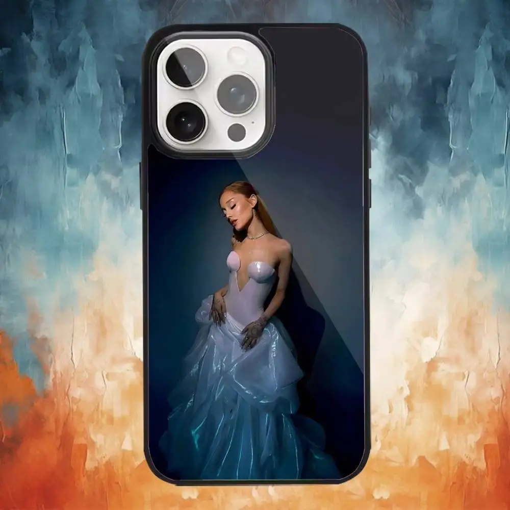 Coque de téléphone A-Ariana Grande pour iPhone17,16,15,14,13,12,11 Plus,Pro Max, charge sans fil magnétique Magsafe