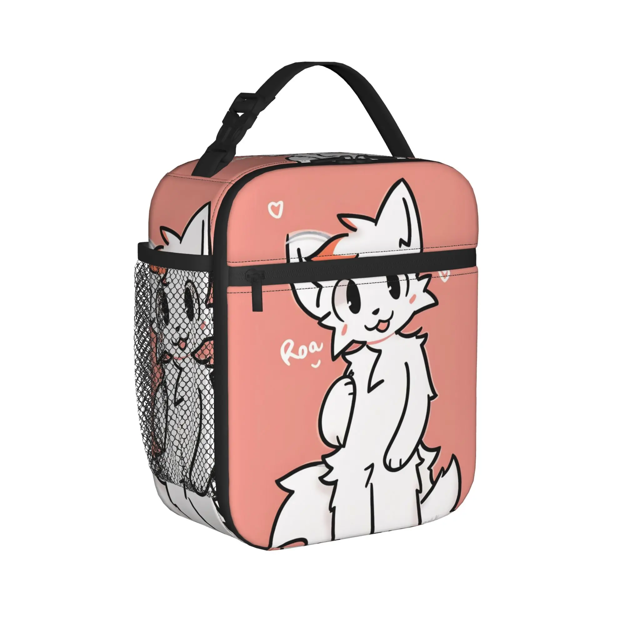 Boykisser Insulated Lunch Bags High Capacity Cat Lunch Container Cooler Bag Lunch Box Tote Work  Travel Men Women