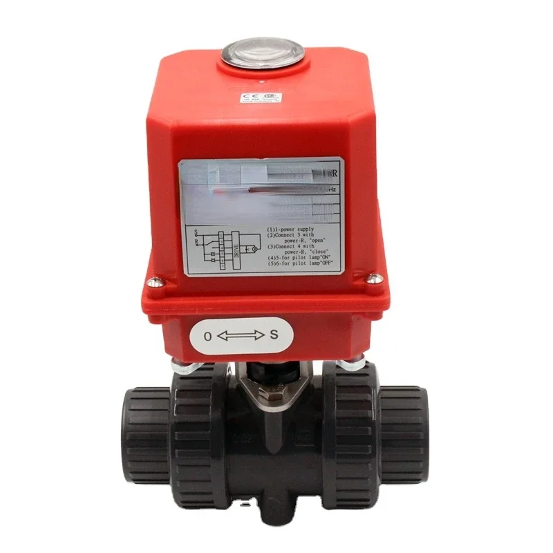 

Electric Water Treatment Control Plastic Type 2 Way 110v Ac Motorized Ball Valve