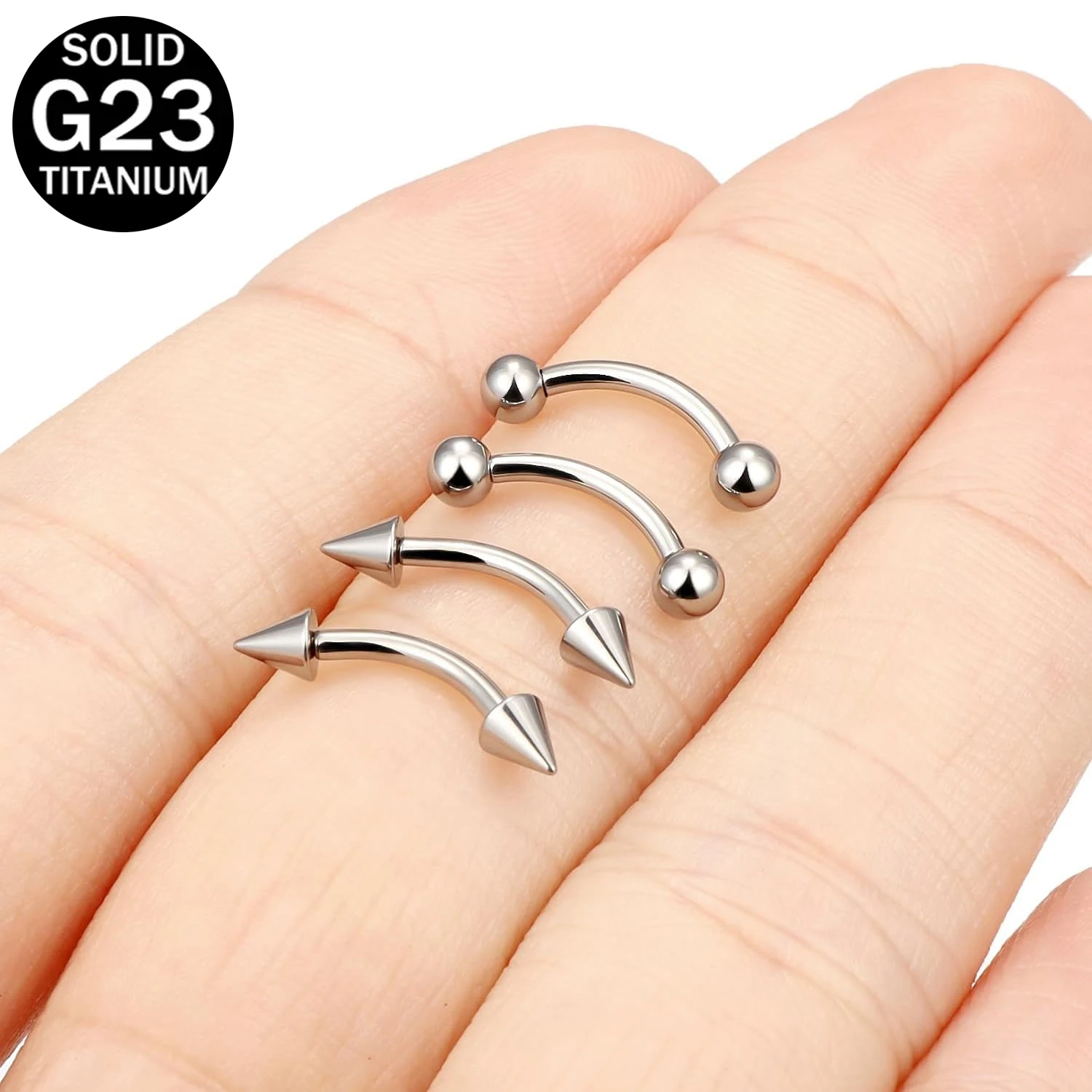 4pcs Set Titanio curvo Barbell - Rook Curved Barbell recensione e prezzo