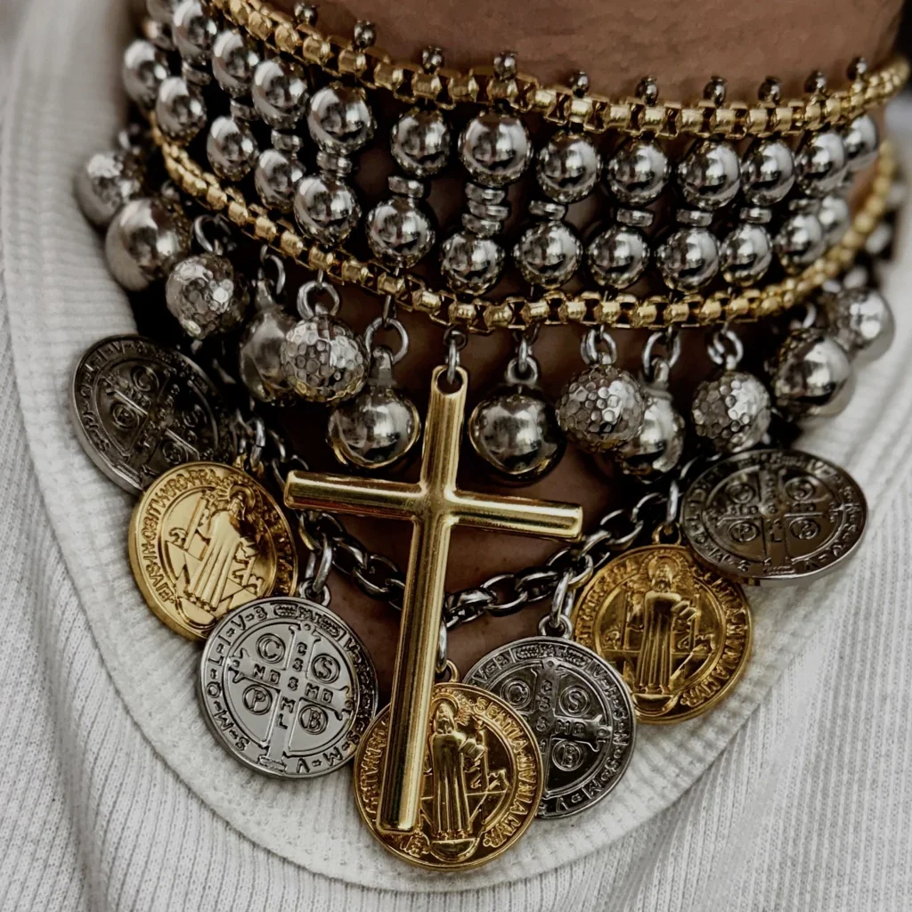 خمر إليزابيث كوكبة الميزان الحوت مكتنزة سلسلة المشبك عملة سحر قلادة القلائد للنساء مجوهرات فريدة من نوعها الموضة #3