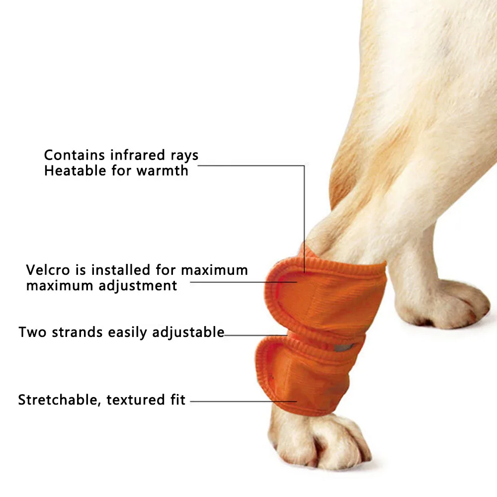 수술 후 관절 무릎 보호대, 반려동물 통증 완화 스트랩, 개 다리 보호대, 정형외과 재활 버팀대
