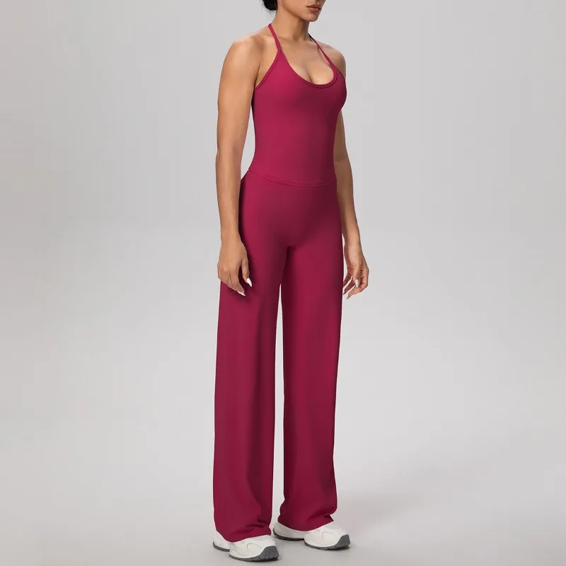 

Женский комплект для йоги, облегающий комплект с красивой спиной и высокой талией, быстросохнущий комплект для отдыха на открытом воздухе, костюм для бега и фитнеса