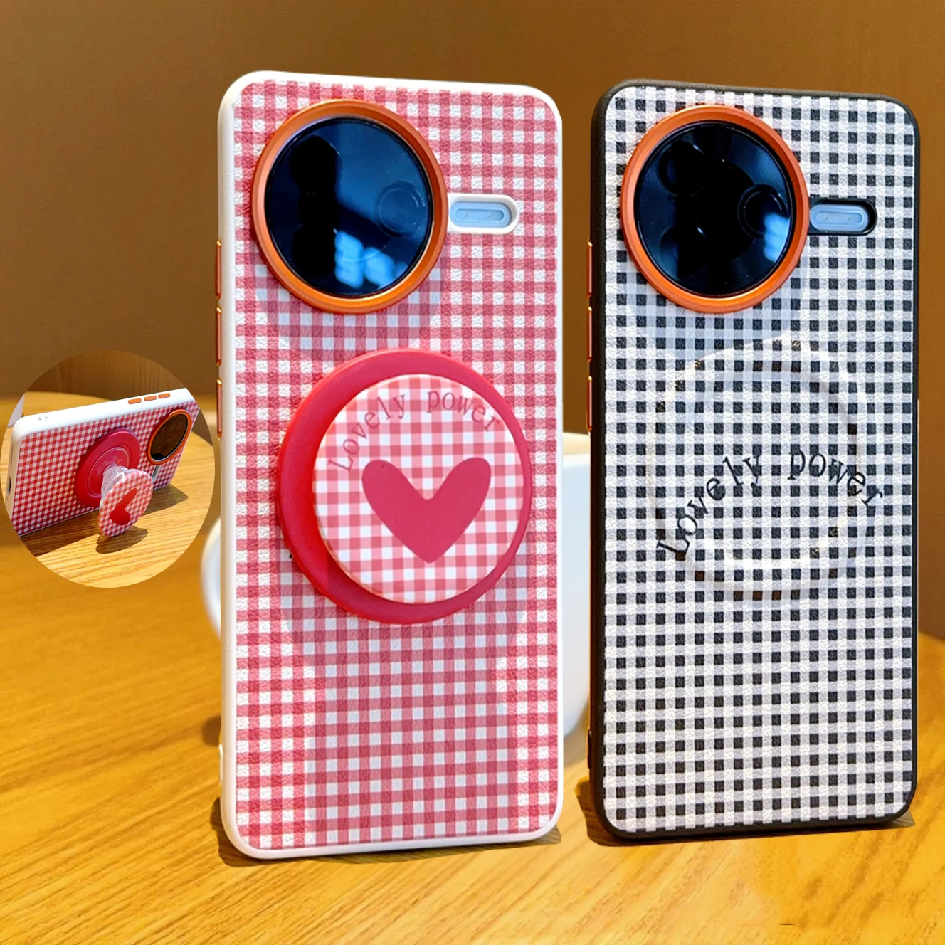 

Роскошный чехол для телефона из искусственной кожи в полоску для Xiaomi Poco F7 Ultra F7 Pro Magsafe, магнитный кронштейн для подушки безопасности, прочный противоударный чехол