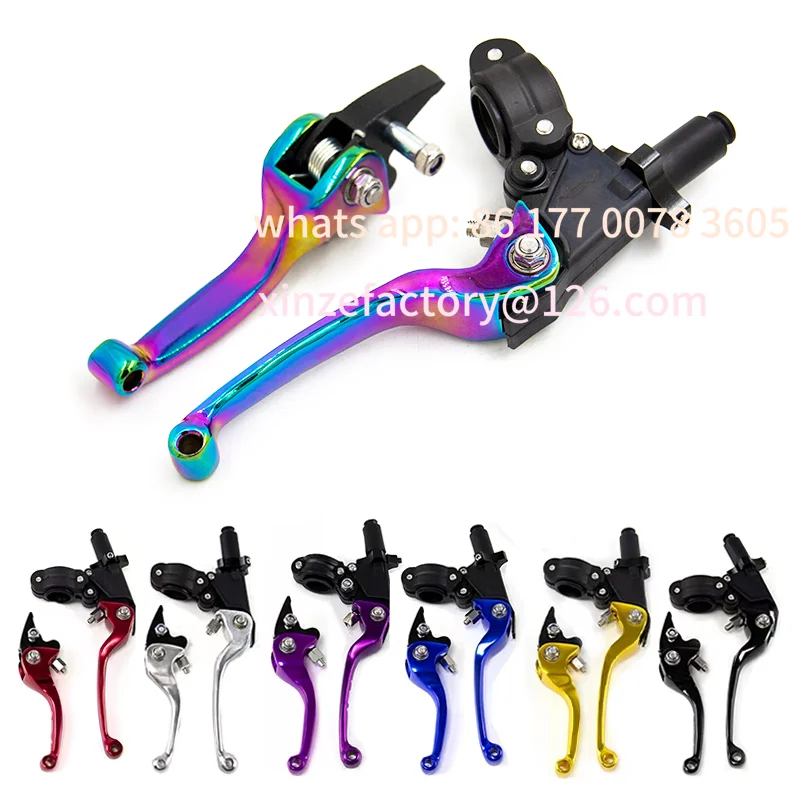 

Customizable 22mm Universal Motorcycle Brake Clutch Levers For CNC ASV Motorbike Door Handle