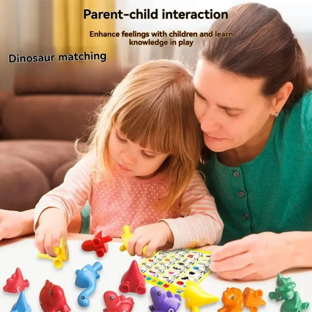 Lettres en plastique lettres assorties jouet numéro comptage modèle Double face tri des couleurs Montessori jouet blocs de jeu