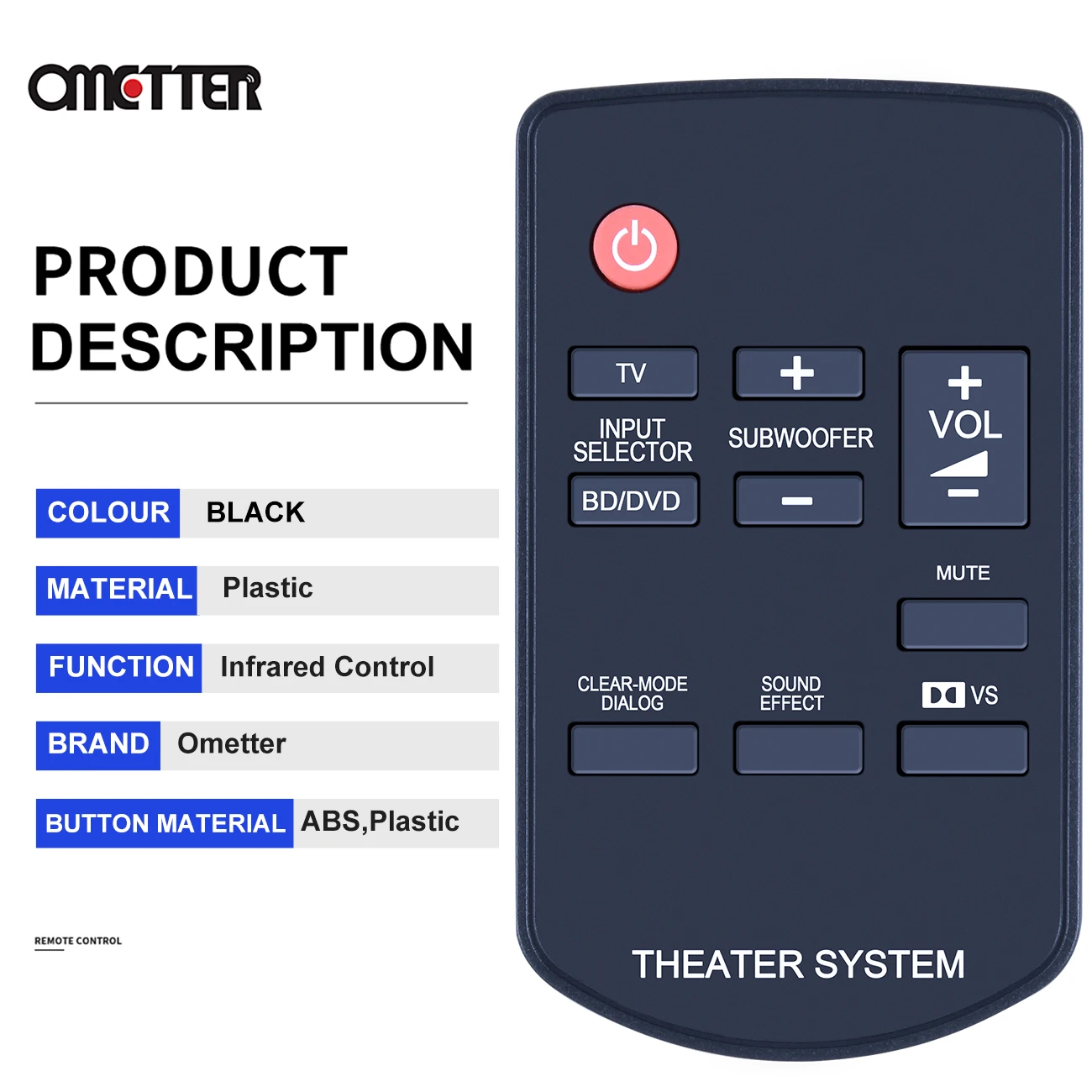 N2qayc000027 n2qayc000043 para panasonic sistema de teatro controle remoto SC-HTB10 SC-HTB500