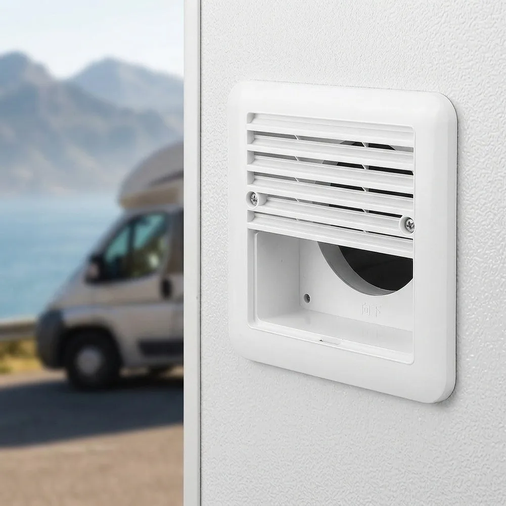 ABS for rv Side Vent Grille Designed for Water Resistant Air Exchange in Campervans Trailers and Marine Applications