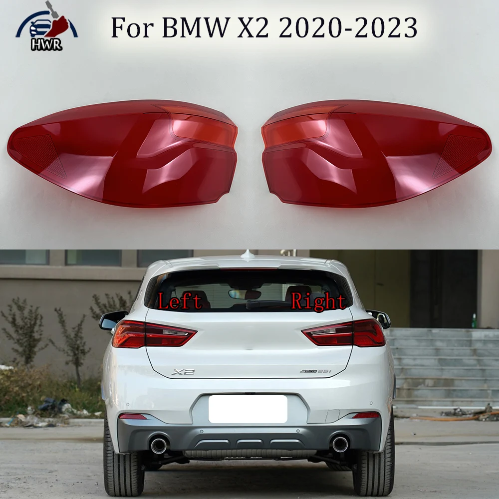 

For BMW X2 2020 2021 2022 2023 Car Rear Taillight Shell Brake Lights Shell Replacement Auto Rear Shell Cover Mask Lampshade