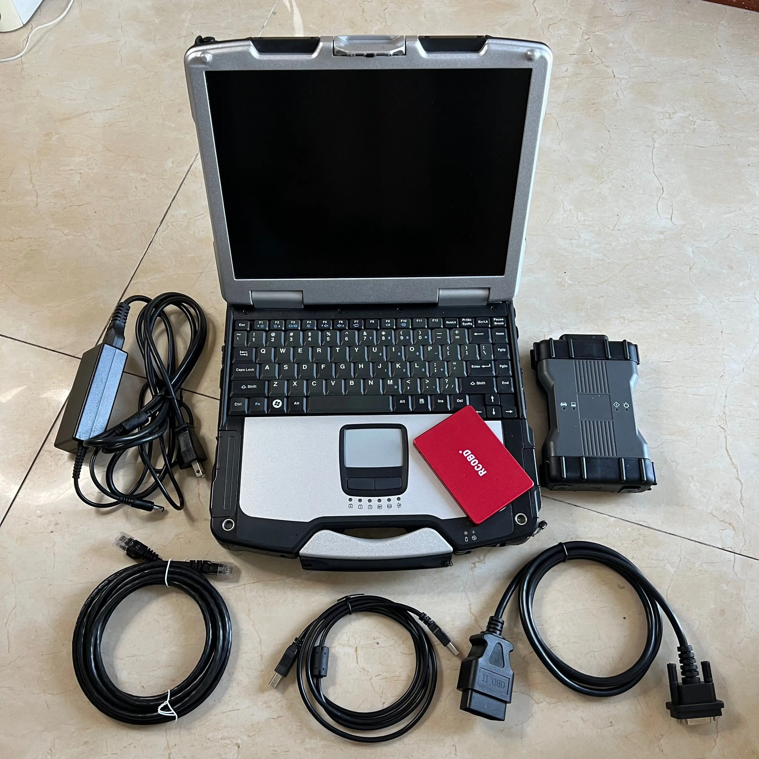 MB Star C6 MB Diagnosis VCI SD Connect C6 WiFi DOIP Xen-try Diagnosis VCI with V2024.06 Software SSD in Laptop CF-31 4G Touch