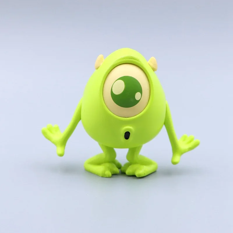 Cartoon Monsters University Kawaii Michael Cute Anime Q Ver. Figurka Ornament dekoracyjny zabawki prezent urodzinowy dla dzieci 5cm