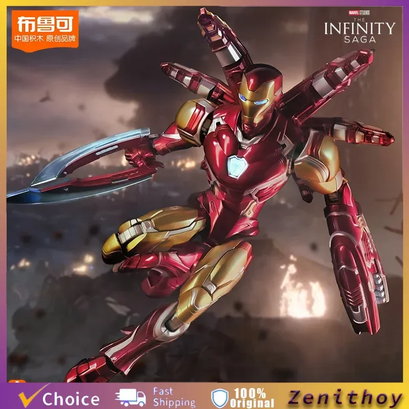 

Marvel Avengers Beyond Edition Mystery Box Iron Man Mk85 Thor Action Figure ABS Joints Movable Collectible Model Surprise Gift