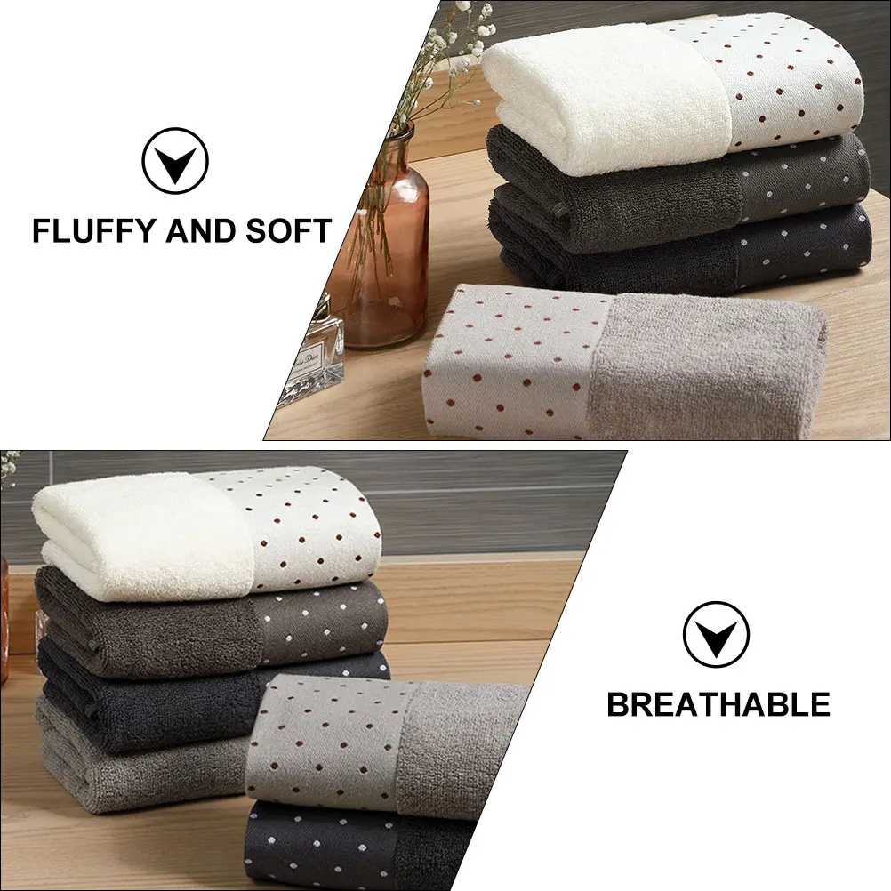 

4pcs Pure Cotton Towels 6 Layers Soft Absorbent Washcloths Household Bath Towel For Face Cleansing Sweat Wiping Napkin Use