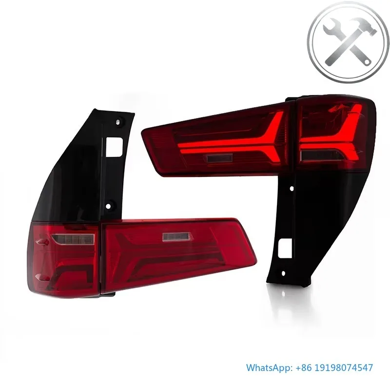 

Factory Wholesale Full LED Taillights Assembly For MPV Innova 2016‑Up Clear Lens High Quality Sequential Turn Signal 12V Auto Pa