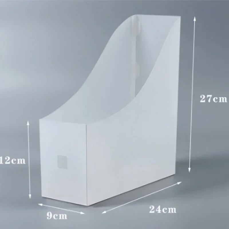 Grande capacidade Document Storage Box, Folding Desktop Organizer, Material de Escritório Multi-funcional, Livros, Lápis, Diversos