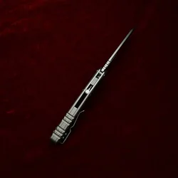 LEMIFSHE MSI cuchillo plegable titanio M390 rodamientos de bolas
