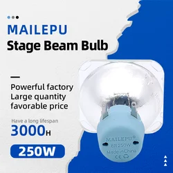 Mailepu Original Wholesale 8R250W Beam LAMP Mobile Beam Bulb Bar Beam Bulb 8R