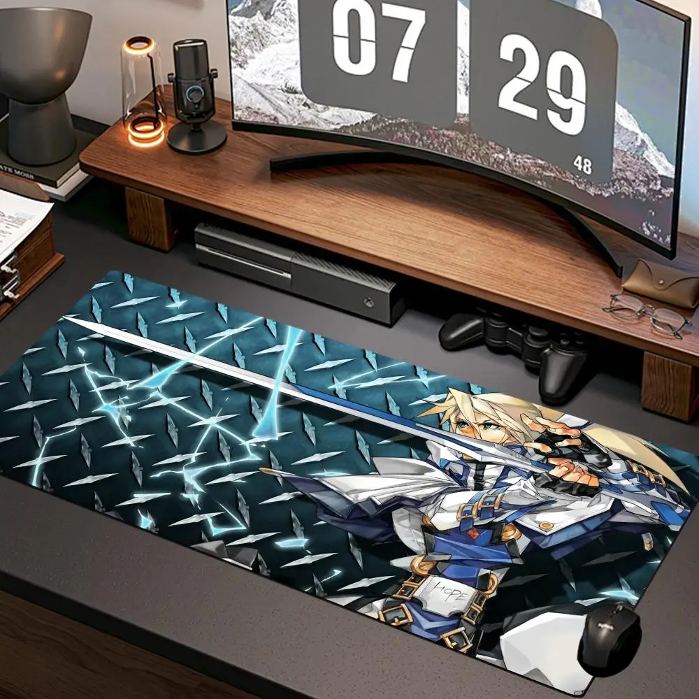 Guilty Gear Mouse Pad New Computer Home Mousepad XXL Desk Mats Natural Rubber Office Anti Slip Gaming Accessories pad view 2