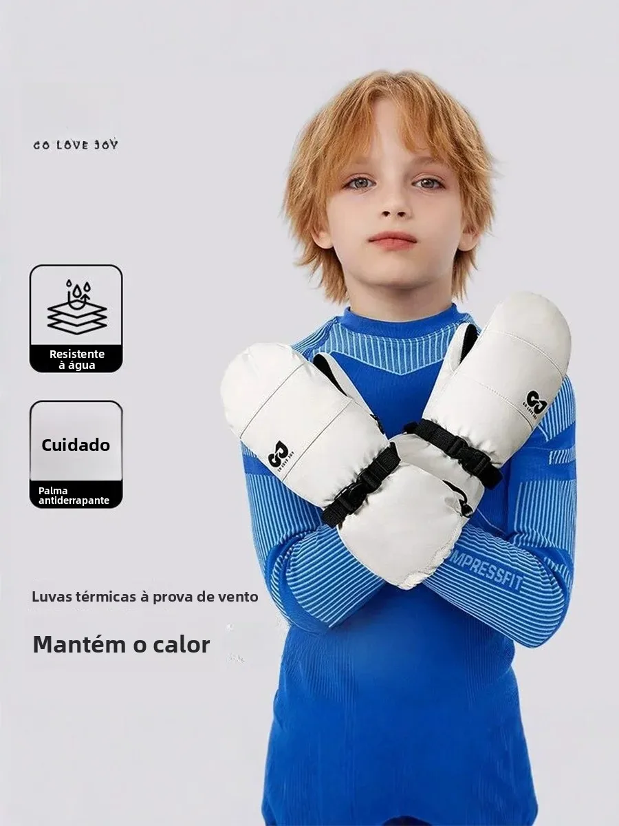 children's-ski-gloves-fleece-lined-waterproof-snow-play-anti-slip-winter-outdoor-mountain-climbing-travel-for-boys-and-girls