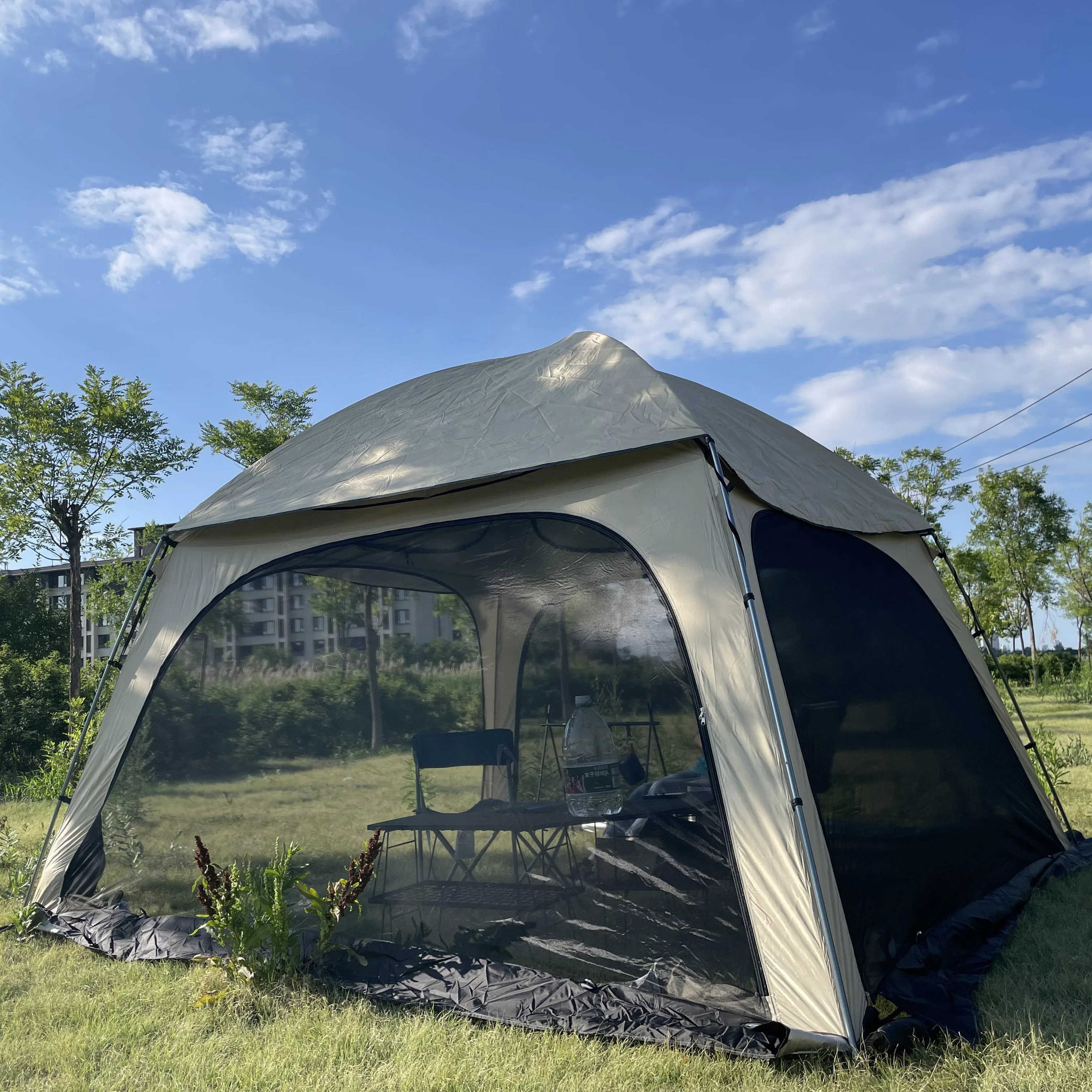 

Super Large Luxury Dome Tent for Family, 6 Person Glamping Tent, 6 Person Glamping Tent, 6 Person Tent