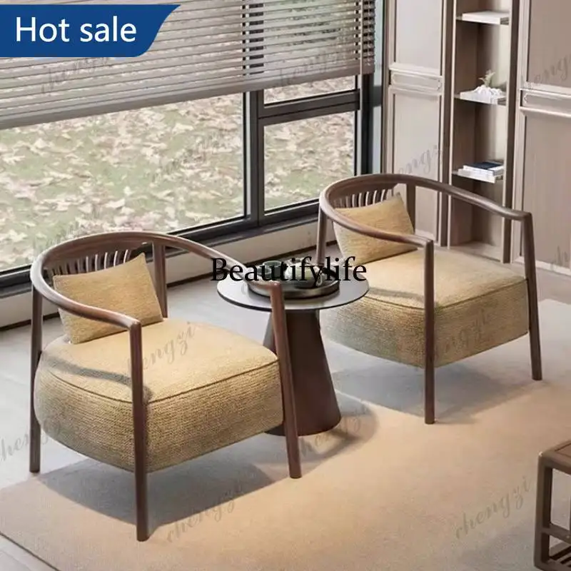 NQ52  Modern Classic Living Room Chairs Modern Terrasse Relax Accent Recliner Chair Balcony Hotel Furniture Home