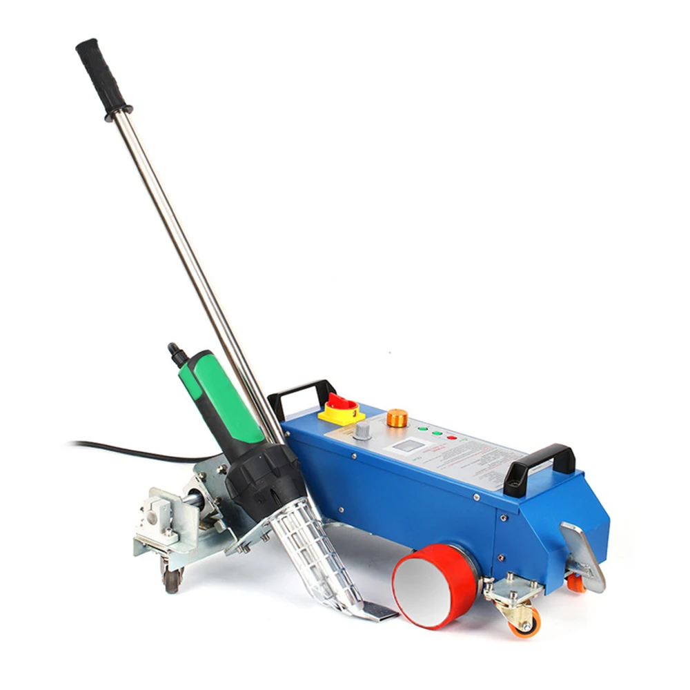 Preço baixo de fábrica 3600W 230V Soldador de ar quente PVC 220V Geomembrana Flex Banner e caixa de luz publicitária Máquina de solda de pano