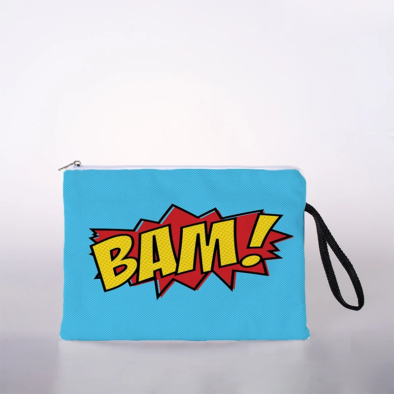 Beliebte Damen-Kosmetiktasche mit Pop-Print, niedlich, lässig, für Reisen, tragbare Aufbewahrung, Handtasche, Kosmetiktasche, Kulturbeutel
