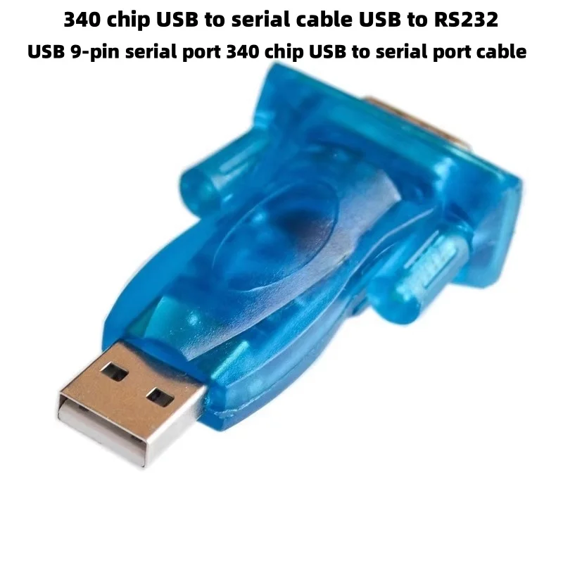 340 Chip USB to Serial Port Cable 9-Pin RS232 Serial Interface for Computer Peripherals